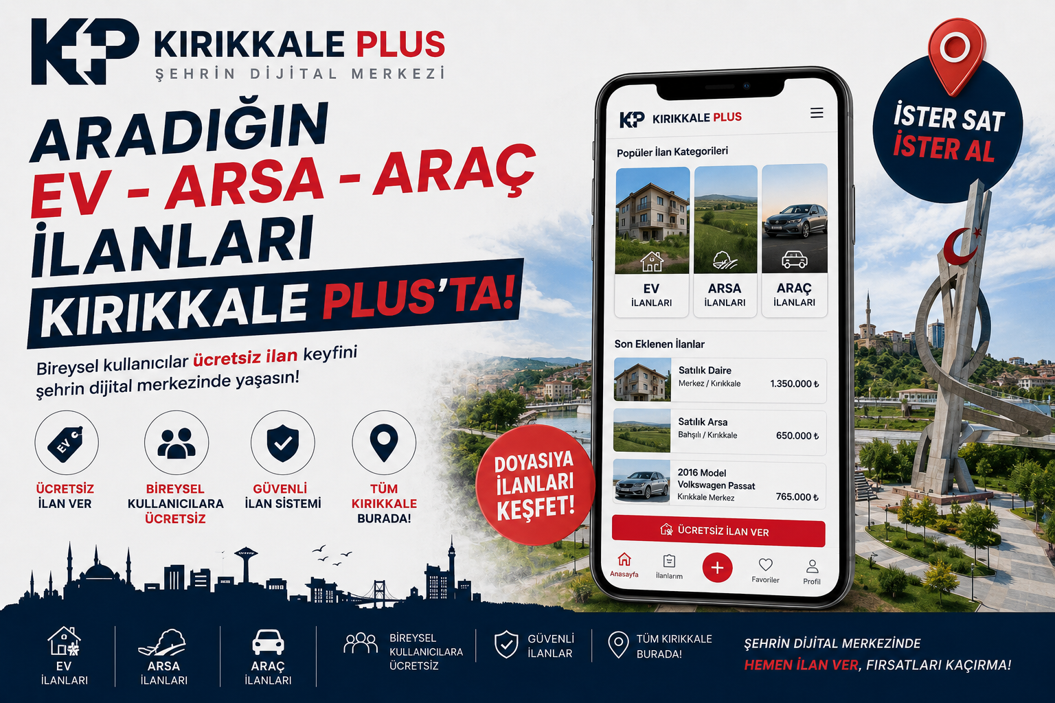 ev vasita — Kırıkkale Plus