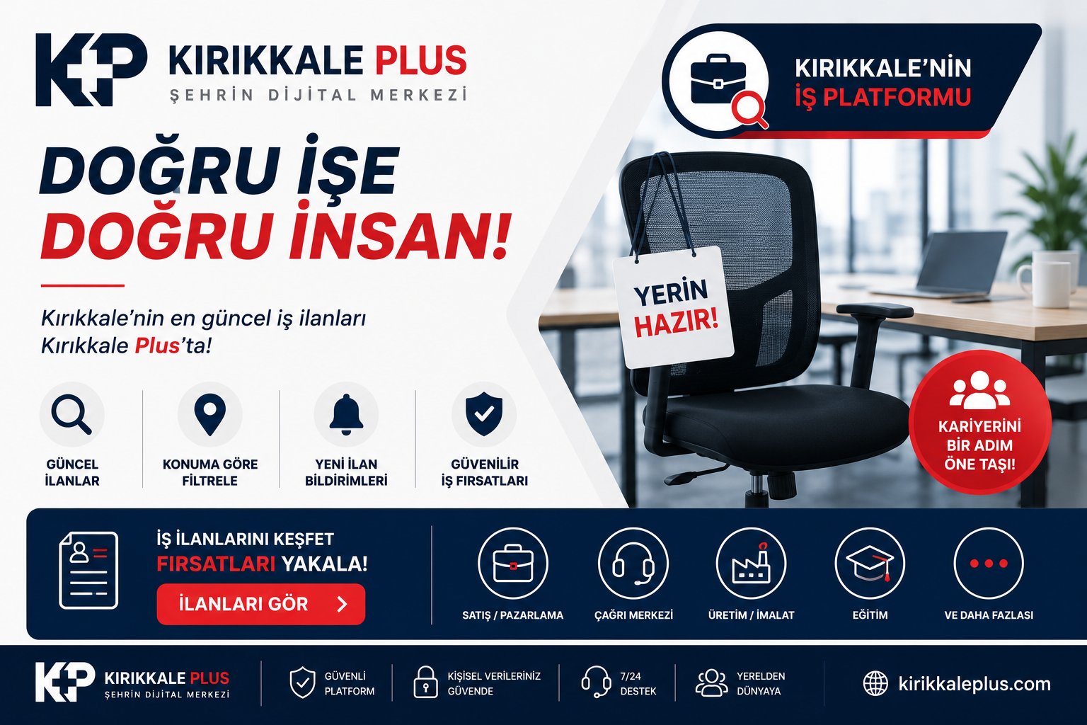 is ilanlari — Kırıkkale Plus