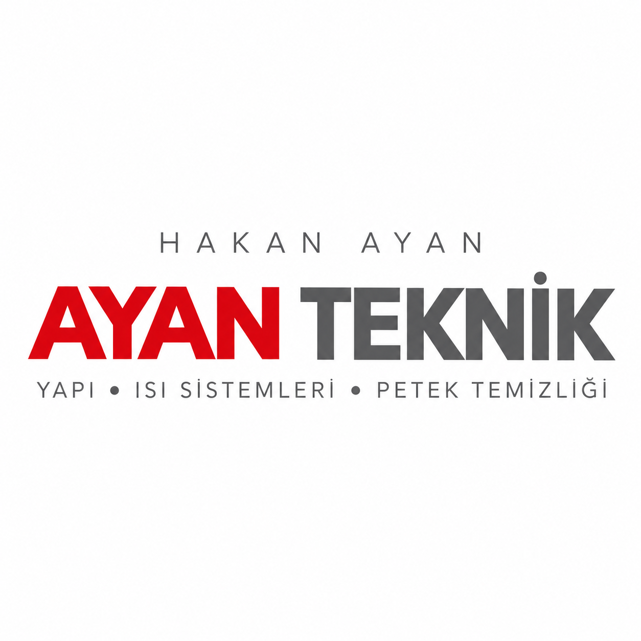 AYAN ISI TEKNİK HAKAN AYAN — kapak görseli
