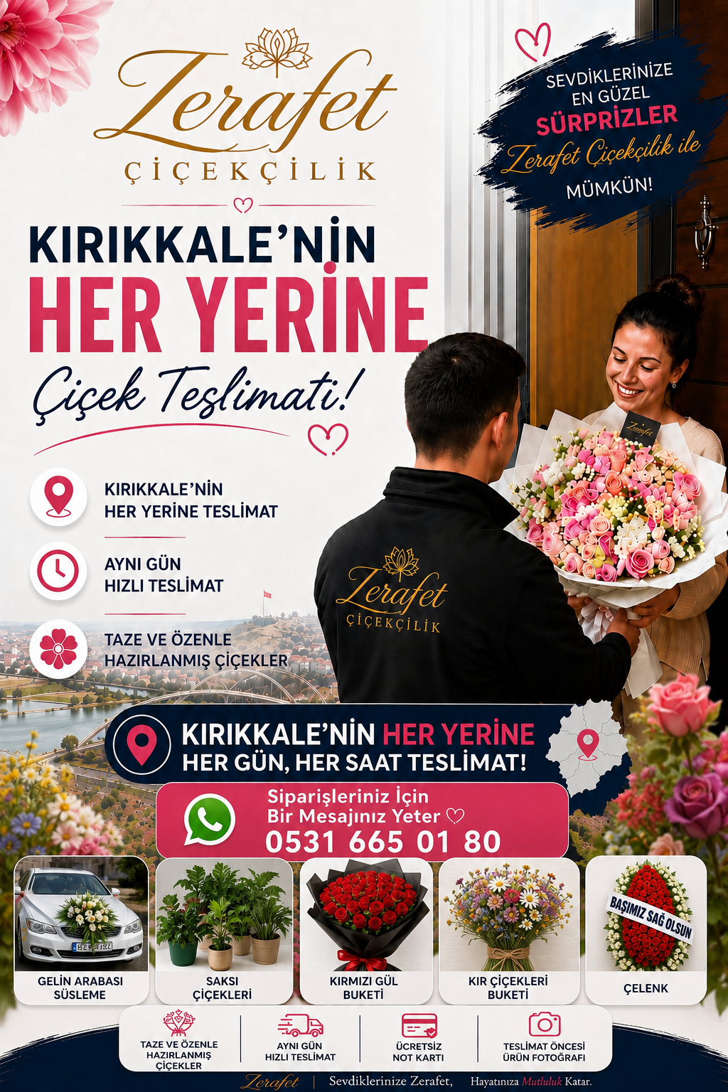 ZERAFET ÇİÇEKCİLİK — kapak görseli