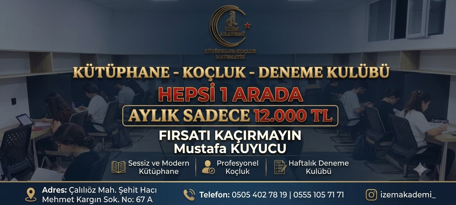 İZEM AKADEMİ — kapak görseli