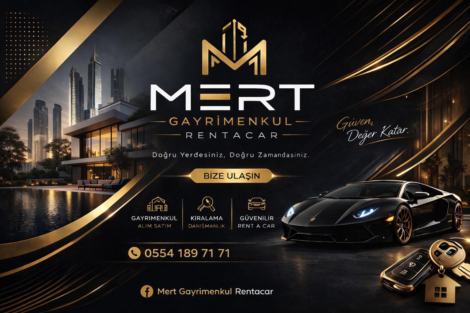 MERT OTO KİRALAMA — kapak görseli