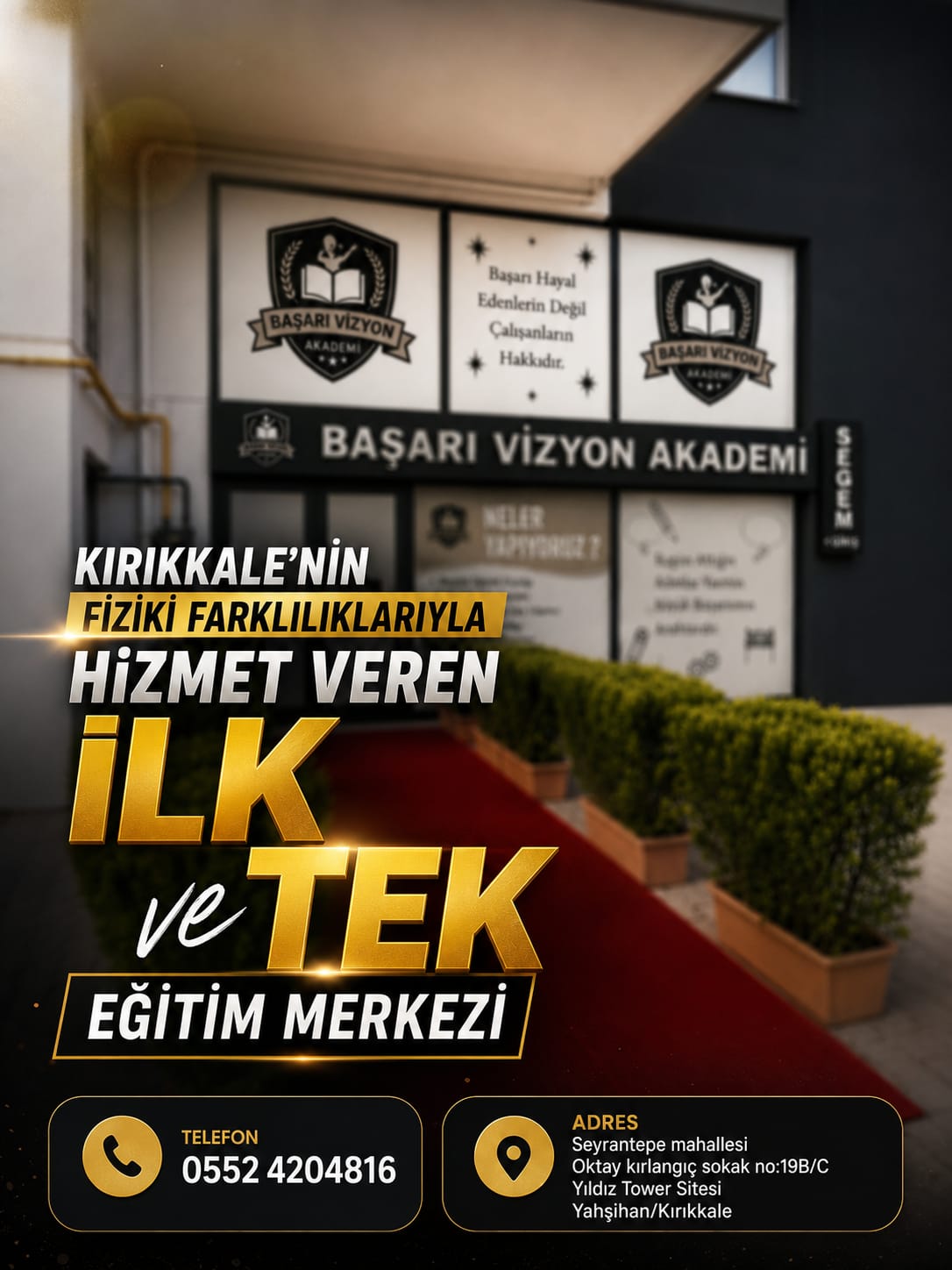 ÖZEL BAŞARI VİZYON AKADEMİ — kapak görseli