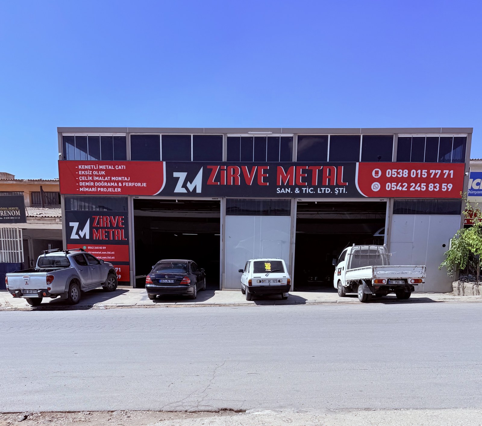 ZİRVE METAL DEMİR ÇELİK LAZER OTOMASYON SAVUNMA — kapak görseli