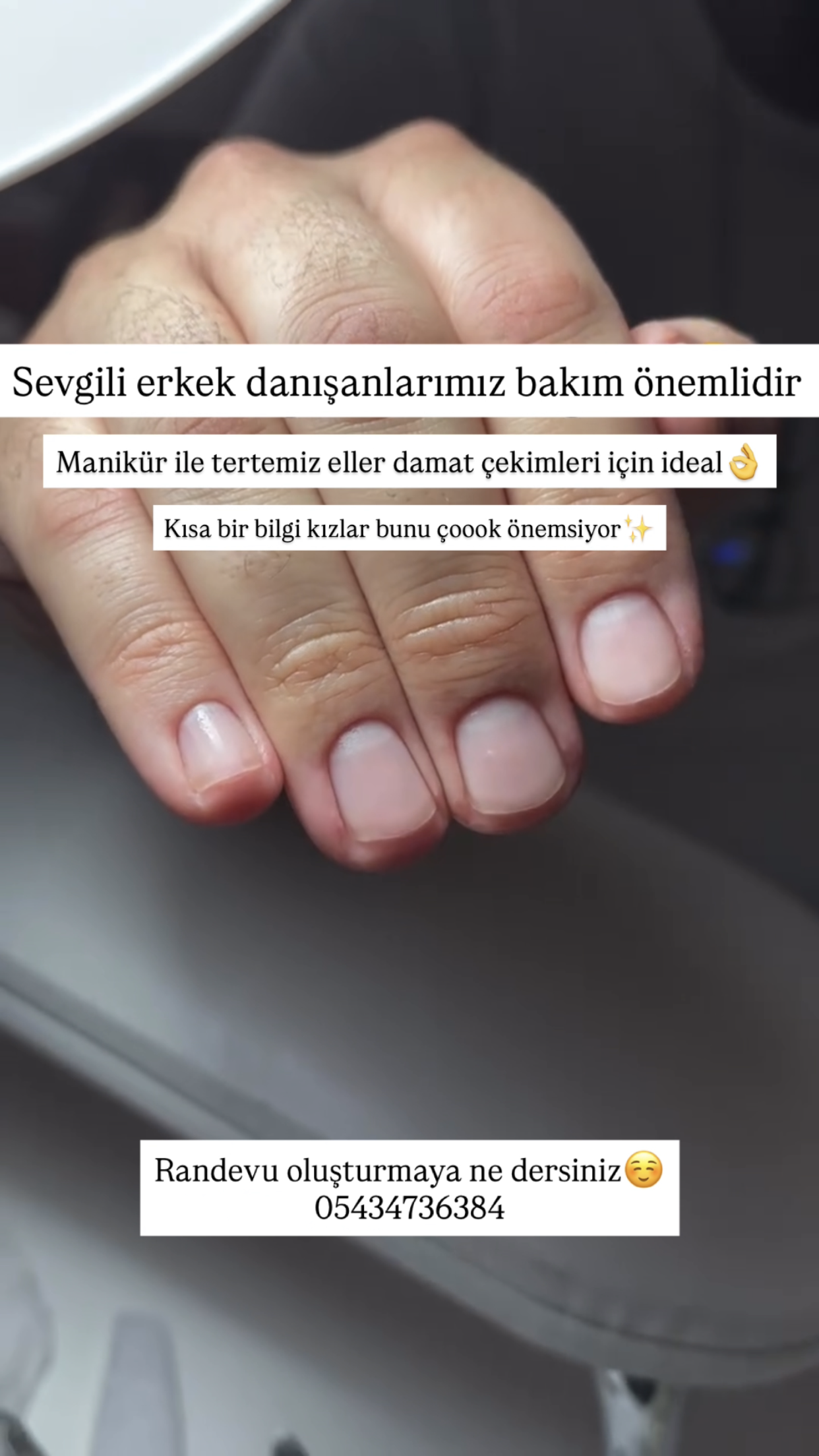 MANİKÜR ERKEK — 2