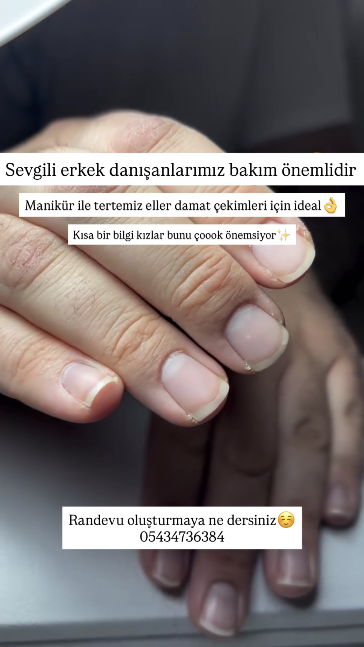 MANİKÜR ERKEK