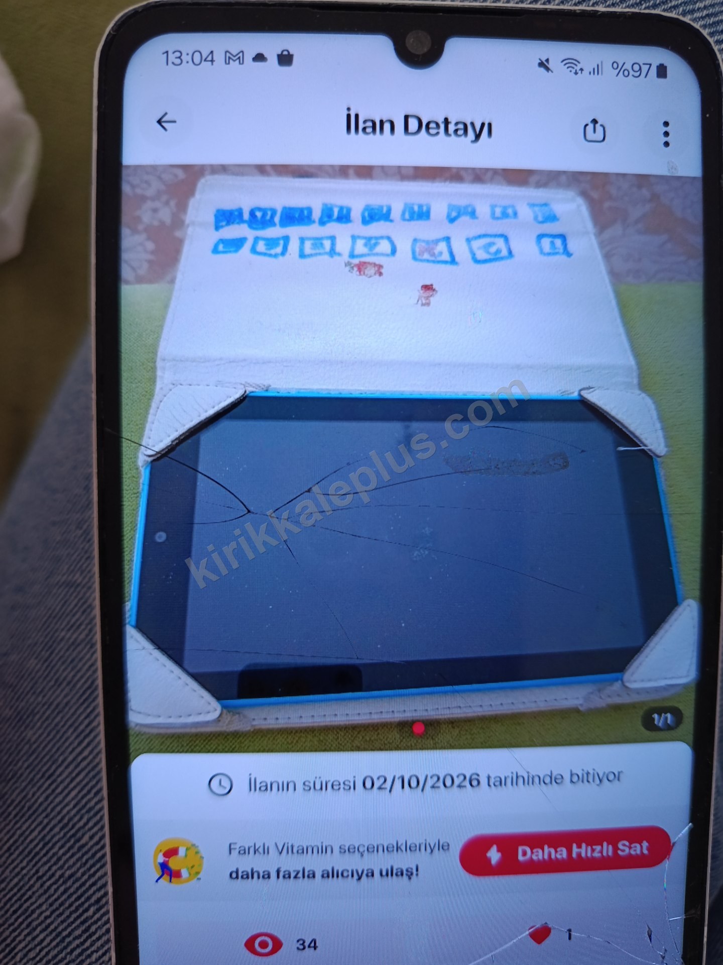 Bozuk tablet