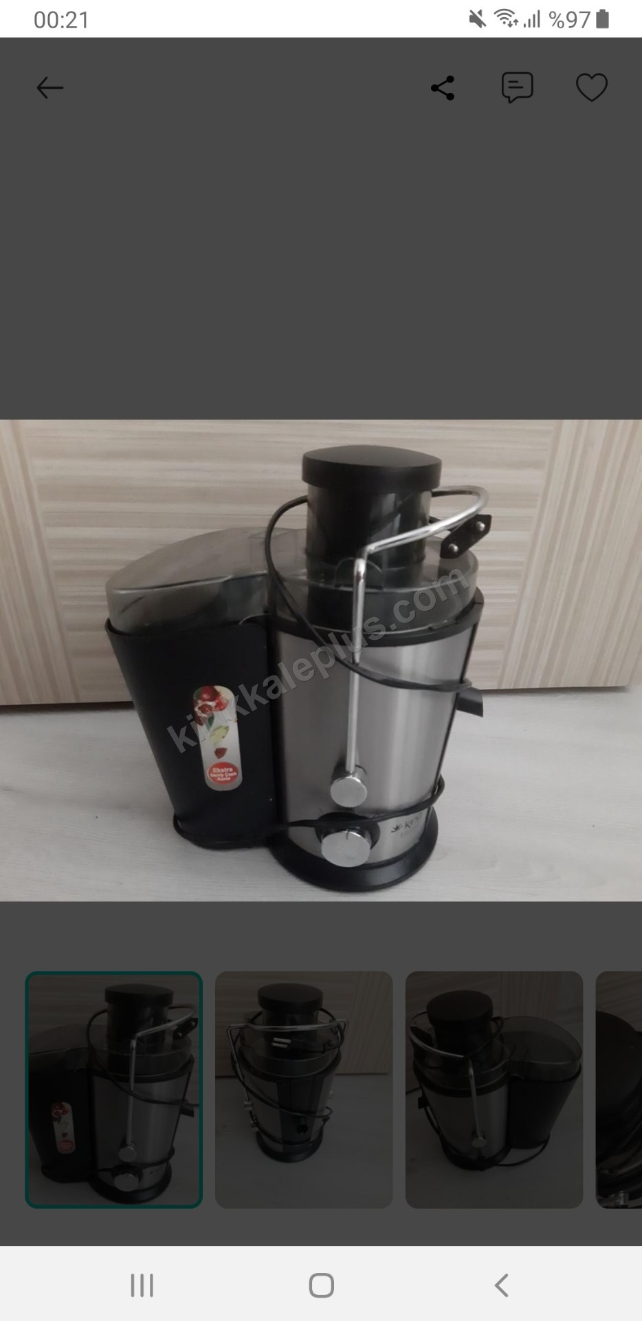 Kiwi marka meyve sıkacağı