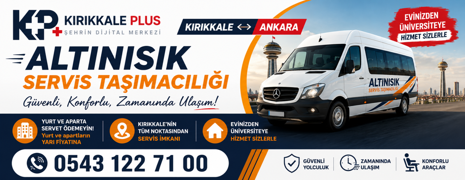 Altınışık Turizm — Kırıkkale Ankara servis