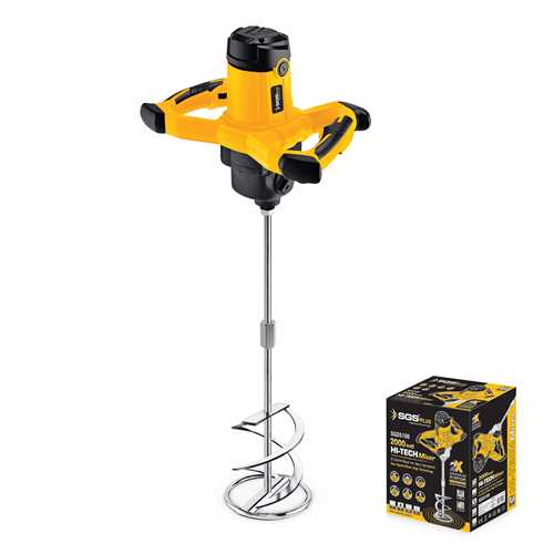 BOYA VE HARÇ KARIŞTIRICI MIXER 2 VİTESLİ (2000 WATT)