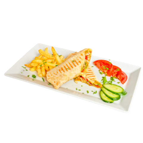 Cheddar Soslu Wrap