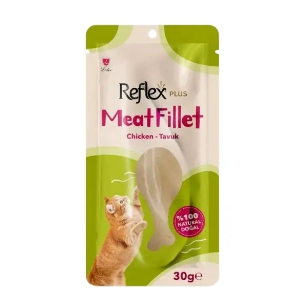 Reflex Plus Meat Fillet Tavuklu Kedi Ödül Maması 30 gr