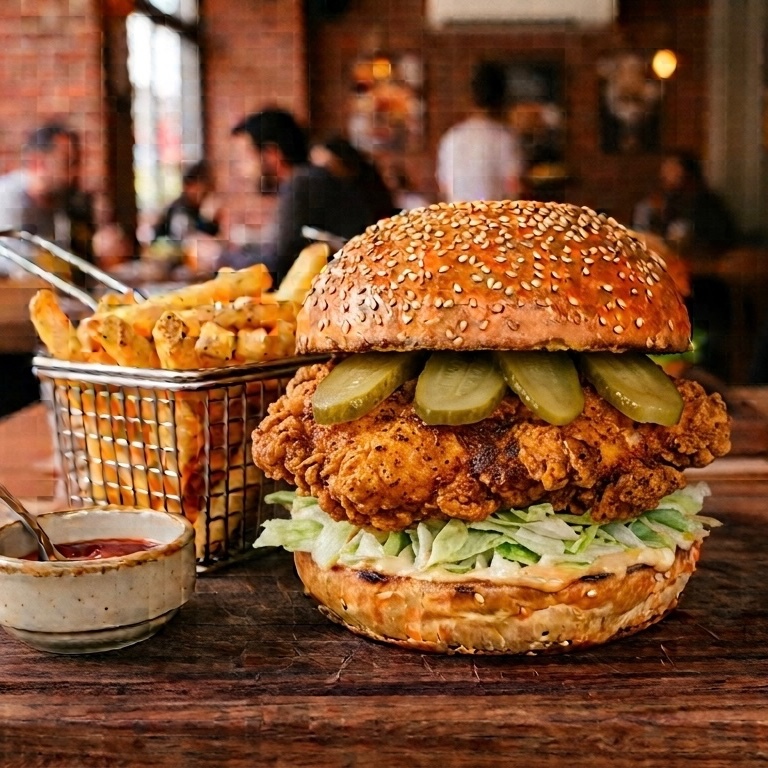 BBQ Cajun Burger