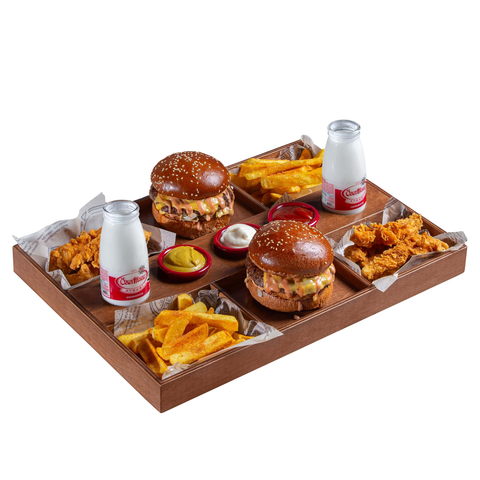 Cheeseburger Combo Menü