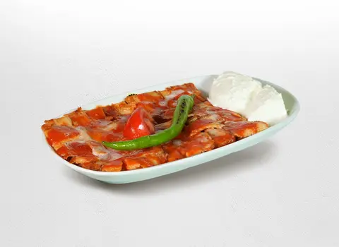 İskender (Tavuk Dönerden) (100 gr.)