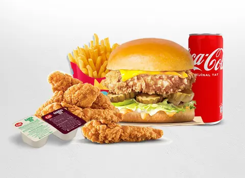 Xlarge Burger Menü