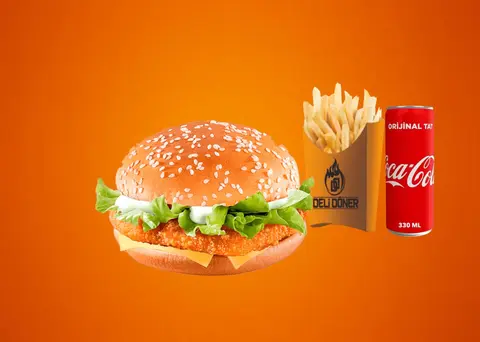 Klasik Chicken Cheeseburger Menü