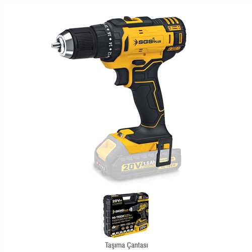 AKÜLÜ VİDALAMA  20 VOLT (1.5Ah) (SOLO MAKİNA)