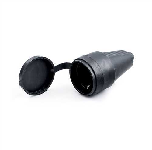 MONOFAZE KAUÇUK DİŞİ FİŞ  (1*16A)