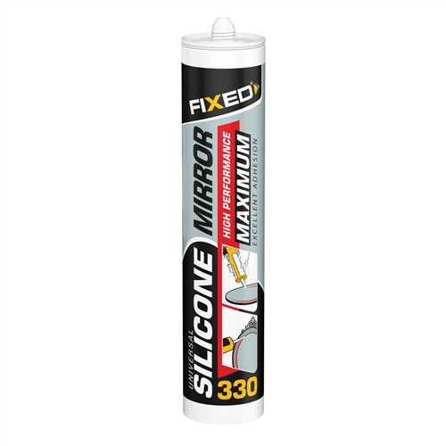FIXED AYNA SİLİKONU ŞEFFAF (330 GR)