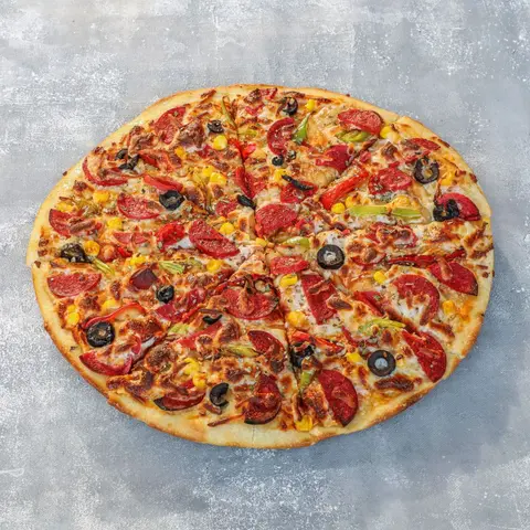 Sosisli Pizza