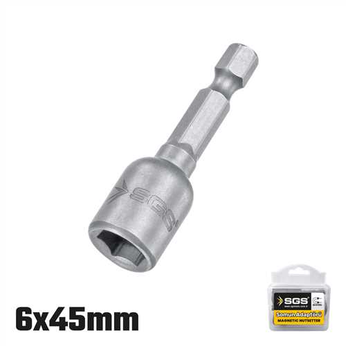 MANYETİK SOMUN ADAPTÖRÜ 6MM*45MM
