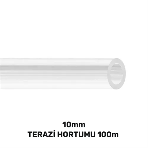 10 MM TERAZİ HORTUMU 100 MT (50gr/mt)