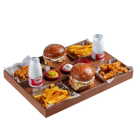 Tavuk Burger Combo Menü