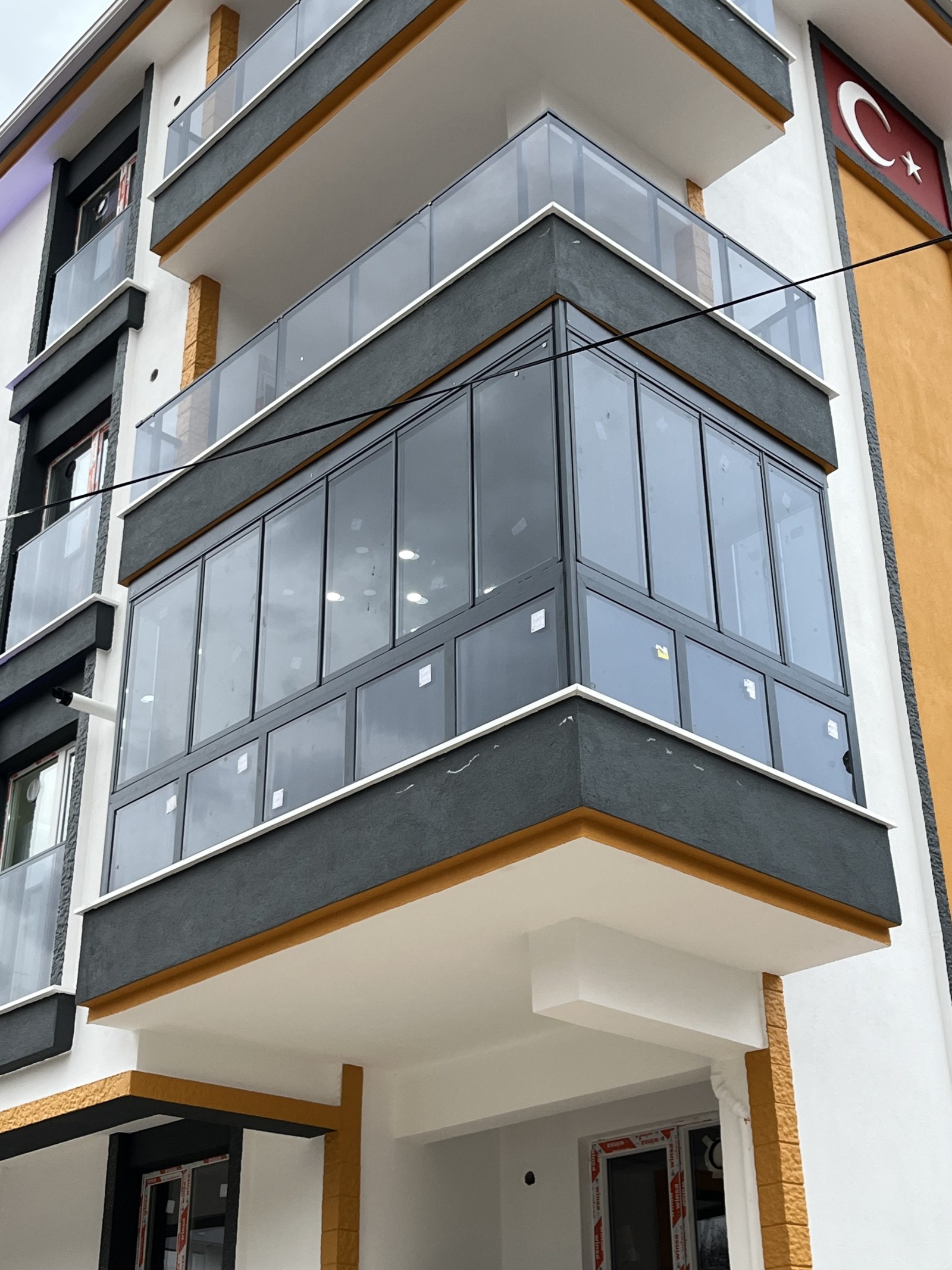 30 MM ISI CAMLI CONTALI CAM BALKON