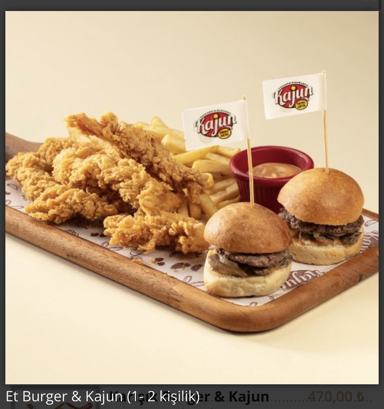 Et Burger Kajun