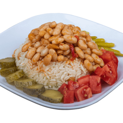 Kuru Fasulyeli Pilav