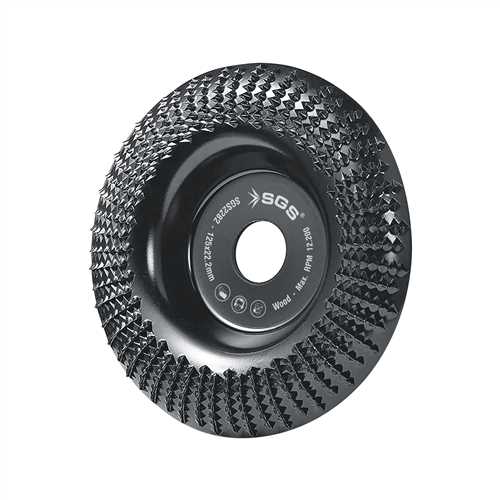 AHŞAP İŞLEME TAŞLAMA DİSKİ KAVİSLİ 115MM*22,22MM