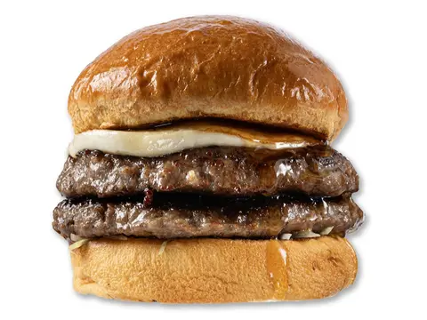Saganaki Burger (Double)