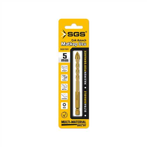 ÇOK AMAÇLI MATKAP UCU 5MM*100MM