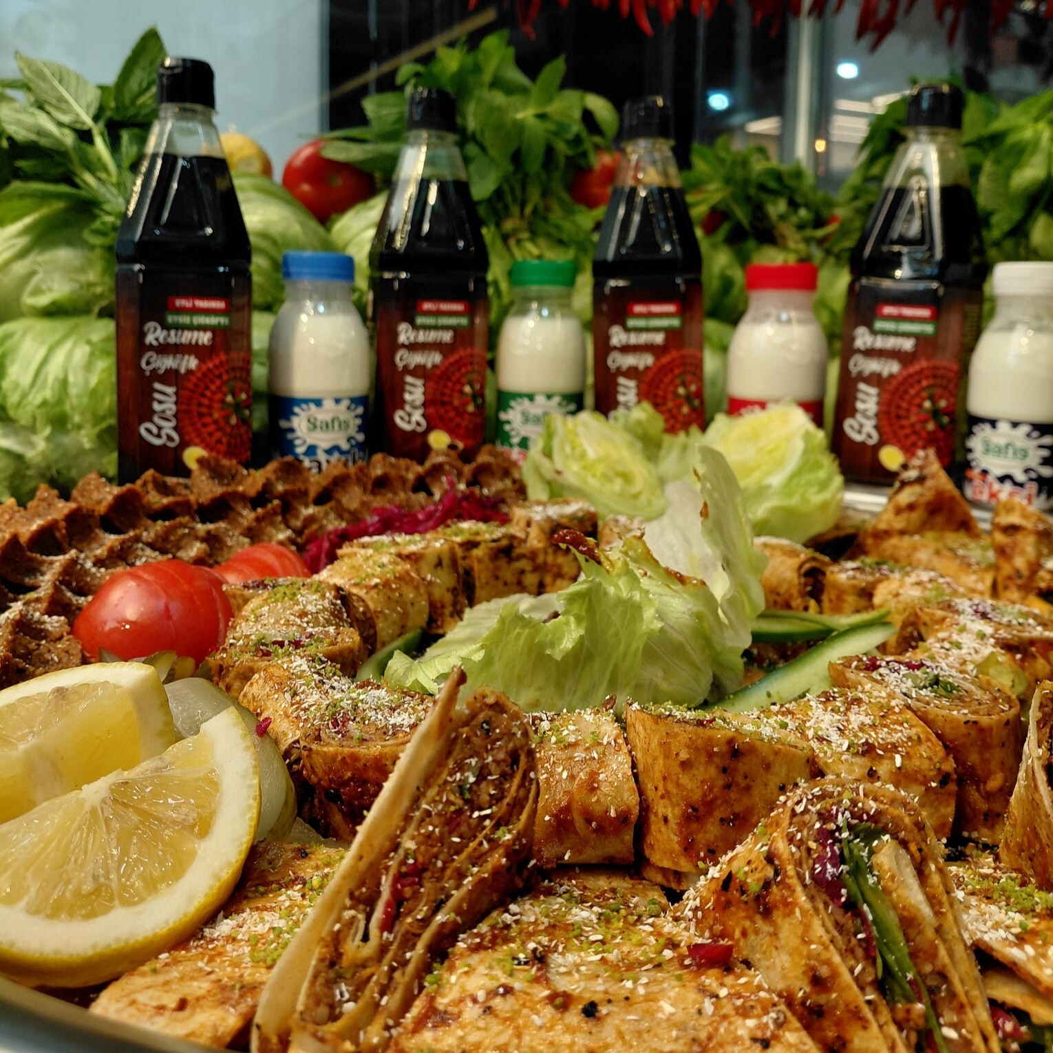 1 Porsiyon Katmer-Sushi Klasik Çiğ Köfte