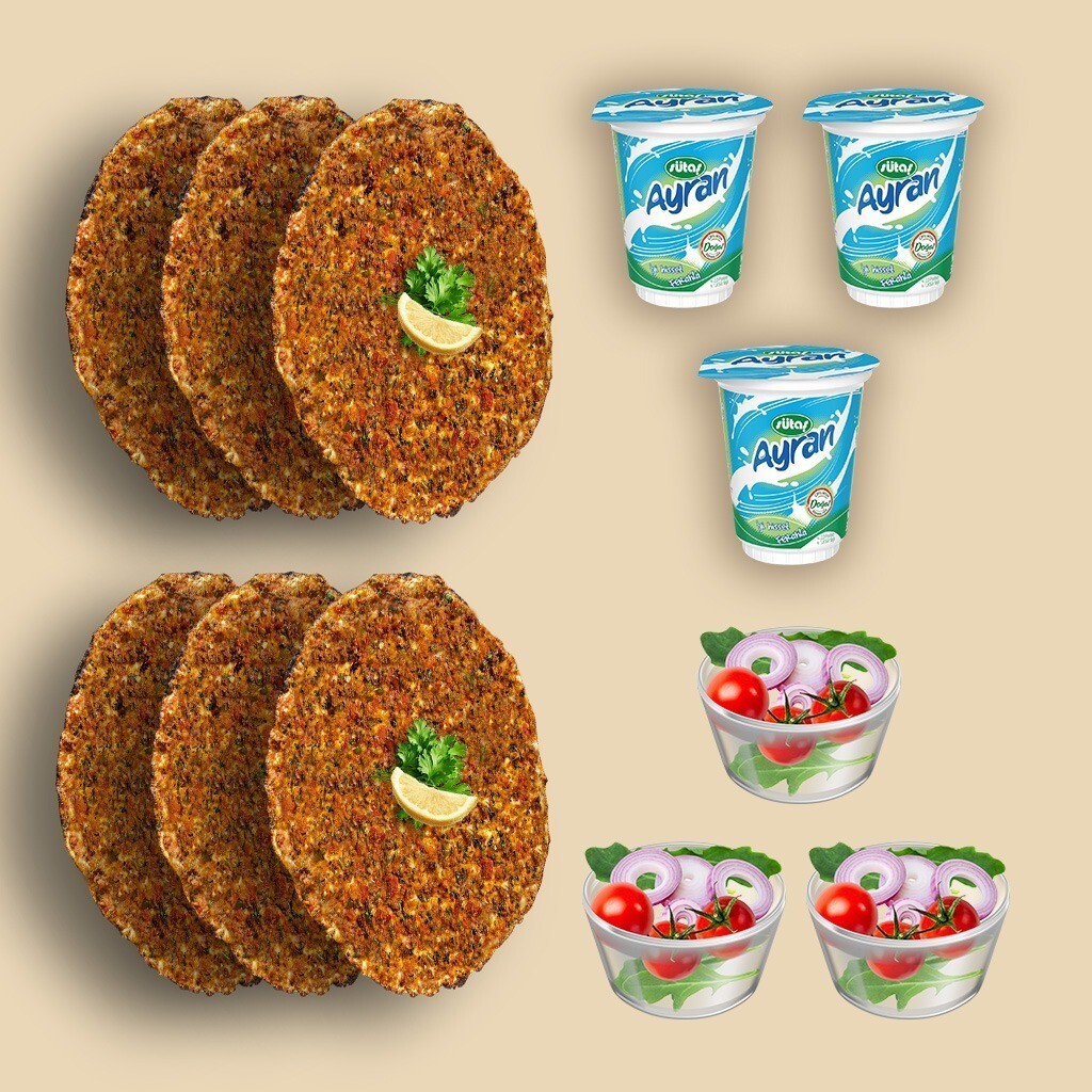 Aile Menü (6’lı Lahmacun - Paylaşım Paketi