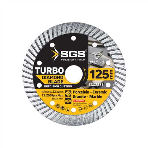 TURBO ELMAS KESİCİ (125*1,4 MM)