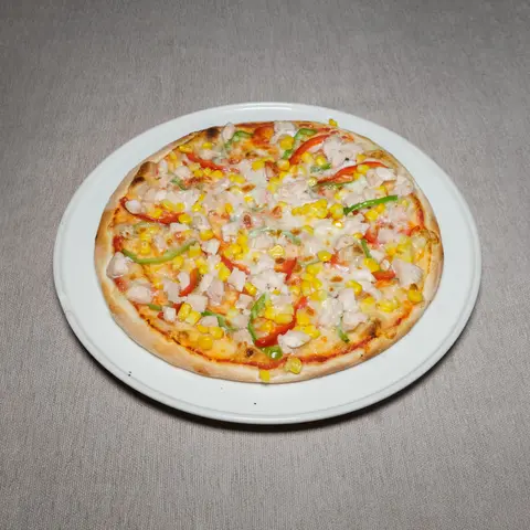 Tavuklu Pizza (Orta - 26 cm.)