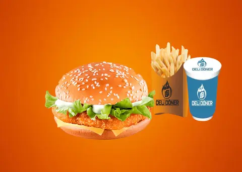 Chicken Cheeseburger Eko Menü