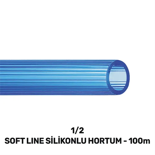1/2 SOFTLINE SİLİKONLU HORTUM 100 MT (100gr/mt)