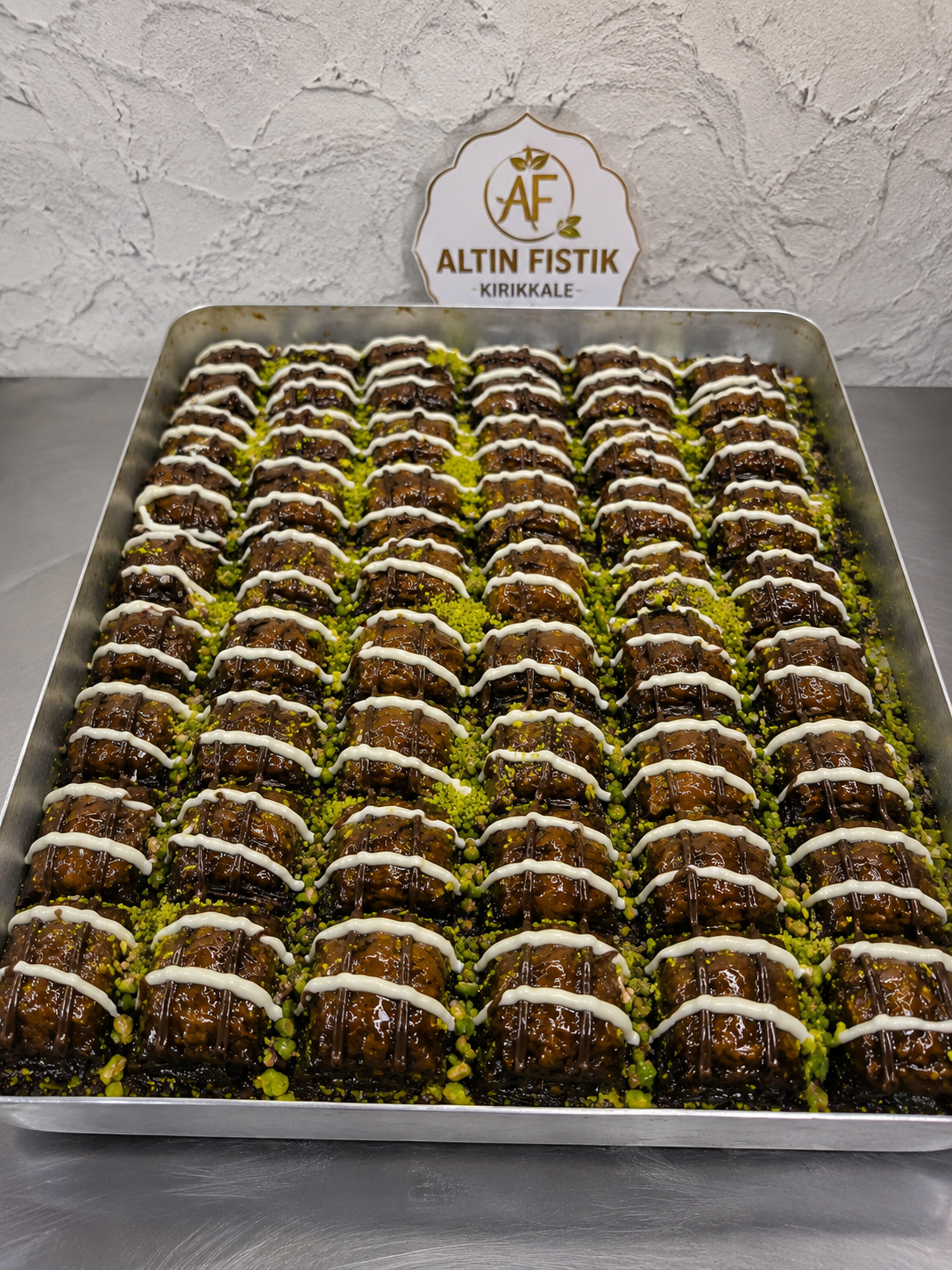 Çikolatalı Fıstıklı Baklava