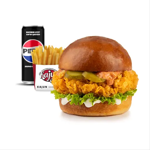 Kıtır Tavuk Burger Menü