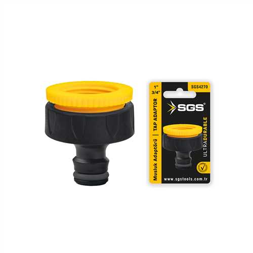 LÜKS MUSLUK ADAPTÖRÜ 1'' - 3/4''