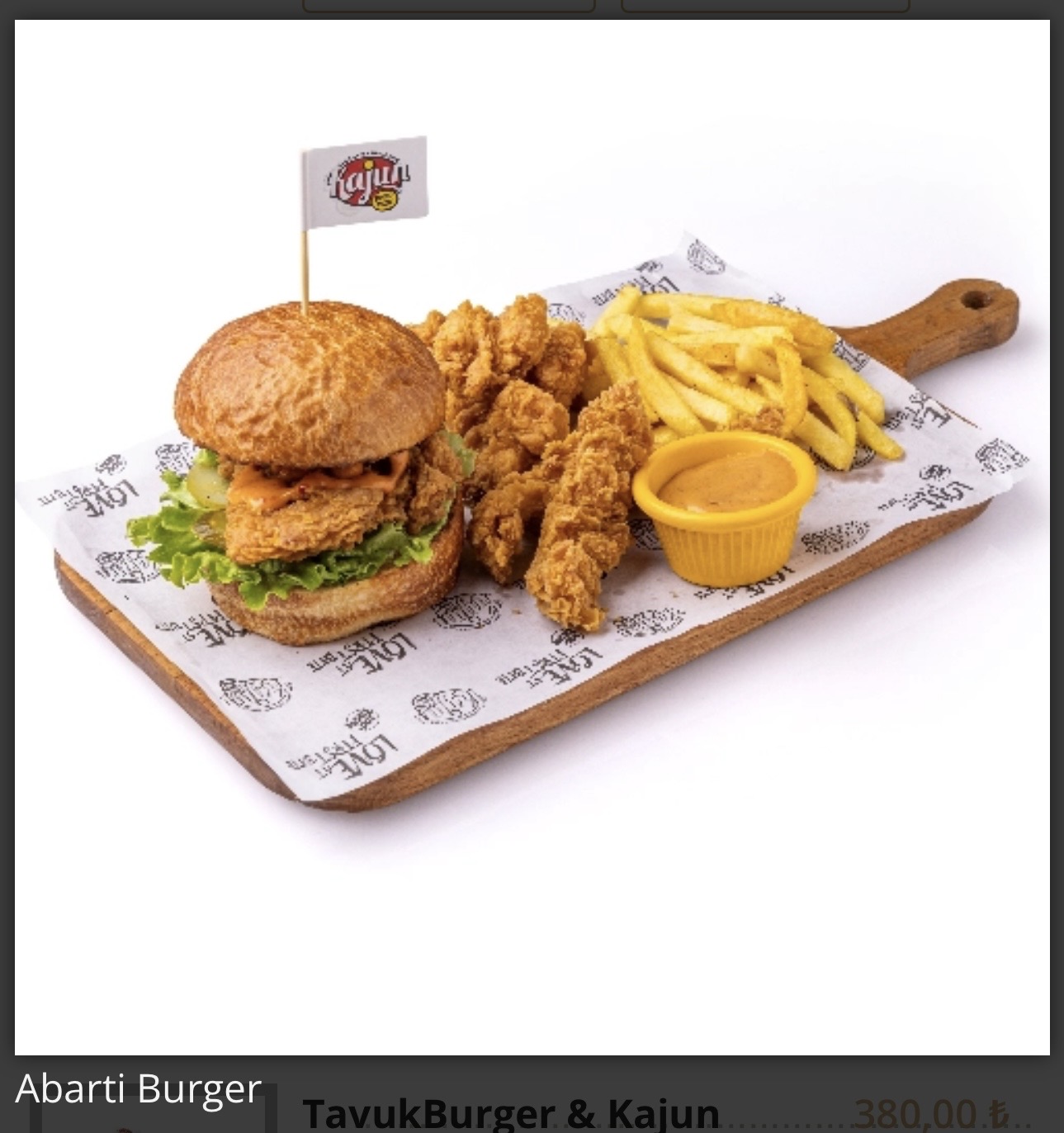 Abartı Burger