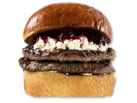 Vişne & Tulum Burger (Double)
