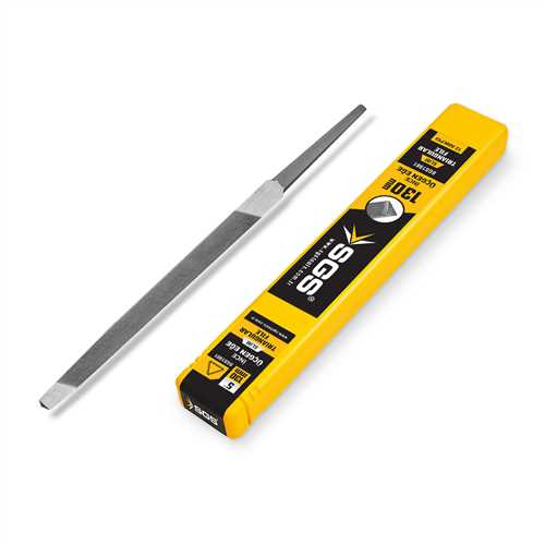 ÜÇGEN EĞE SLIM İNCE DİŞ 130 MM 5''