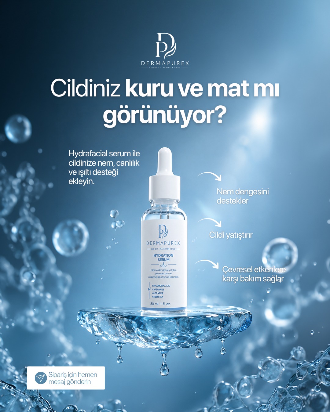 Dermapurex Hydratıon Serum (Nemlendirici Serum)