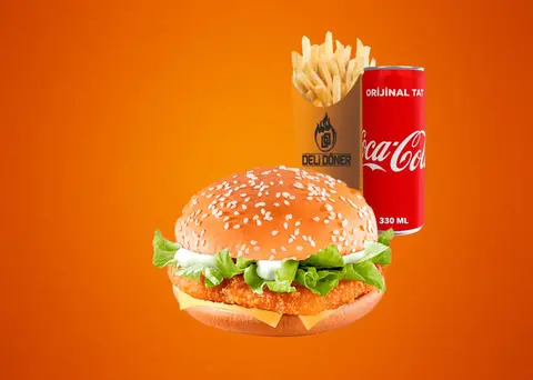 Klasik Chicken Burger Menü