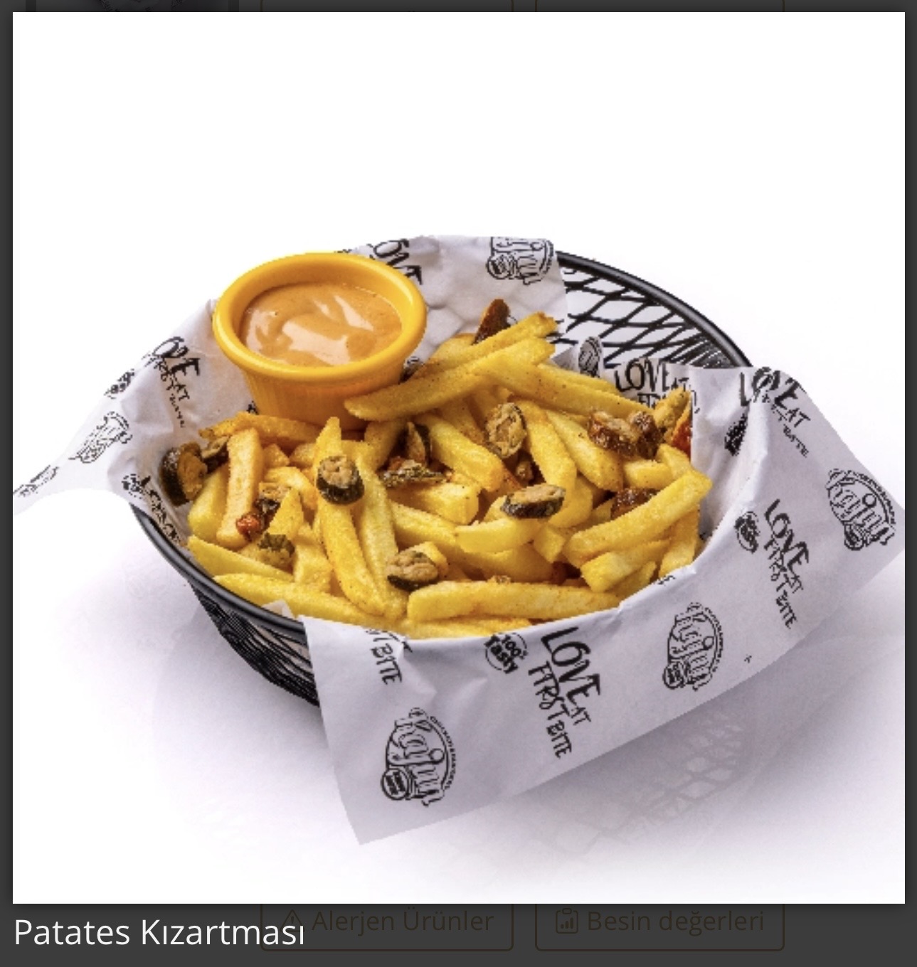 Patates Kızartması