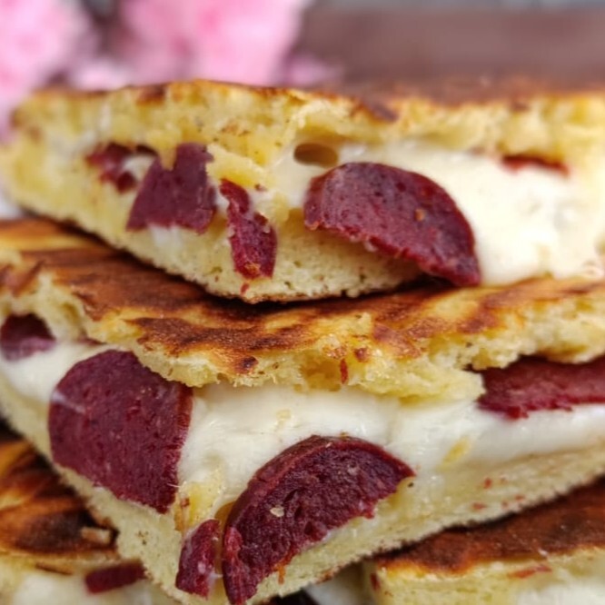 Yarım Bazlama Tost Karışık